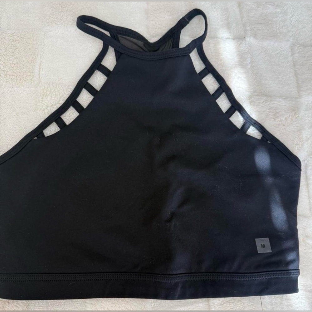 Express Core Performance Sports Bra – Black (Size M) New With Tags